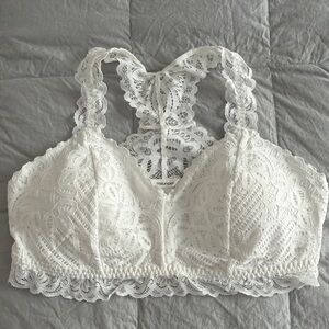 Maurices Ivory Lace Bralette